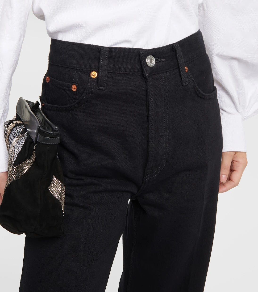 Re/Done - '70s Ultra high-rise wide-leg jeans