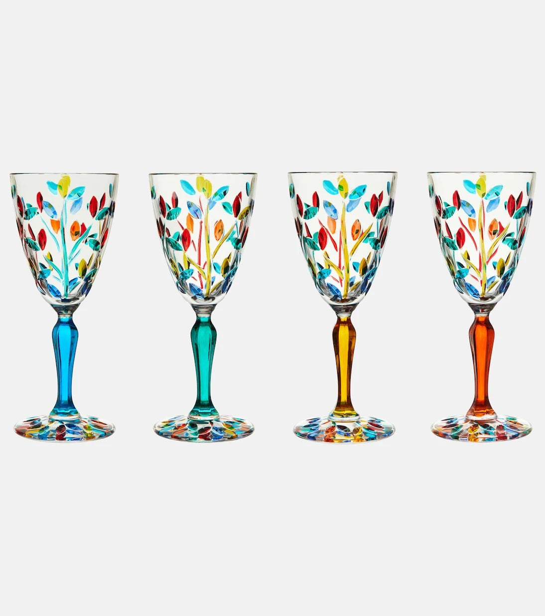 Les-Ottomans - Set of 4 crystal wine glasses