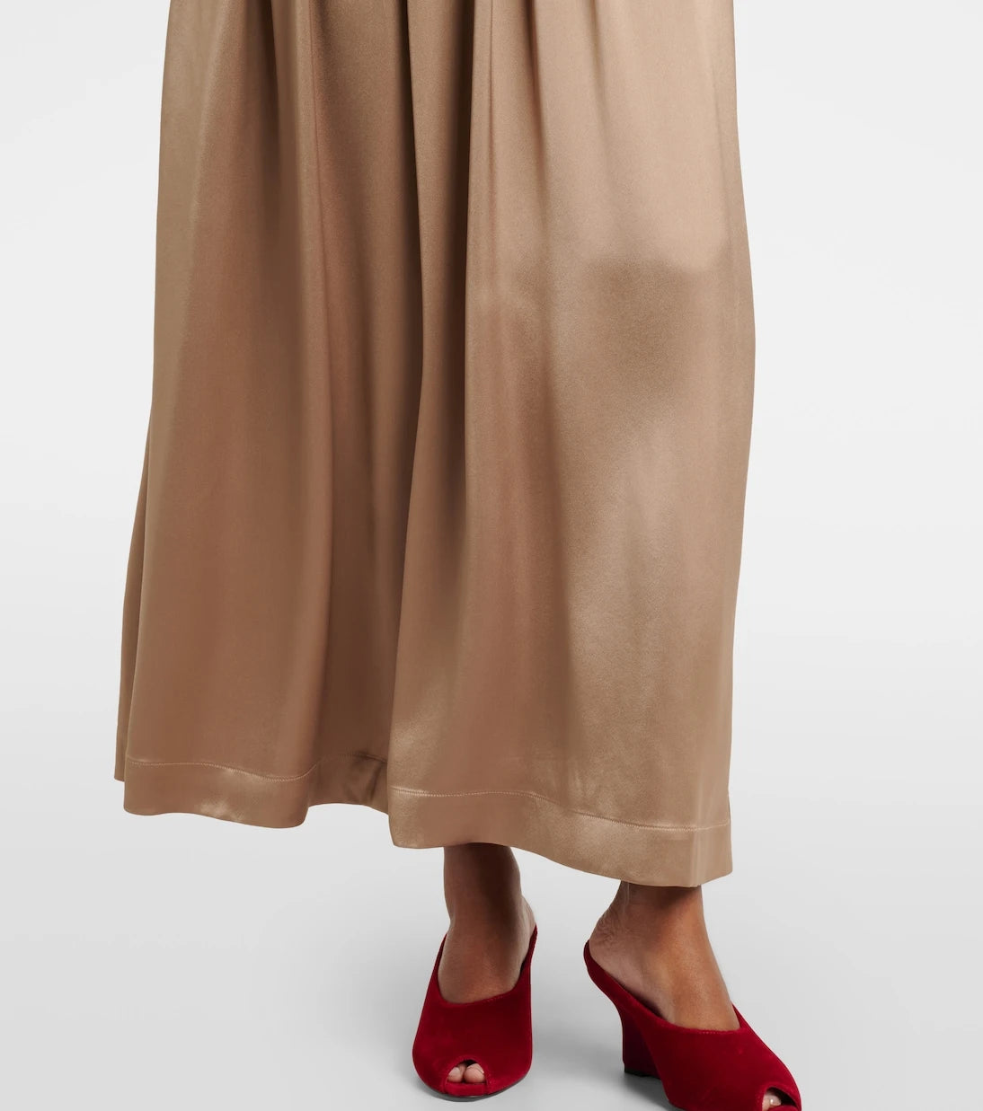 Toteme - Satin midi dress