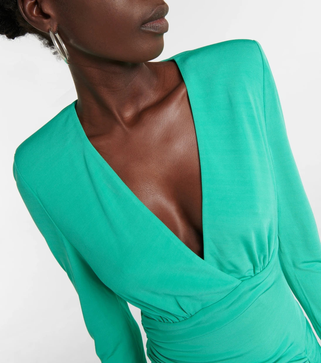 Rebecca Vallance - Riccardo draped jersey minidress