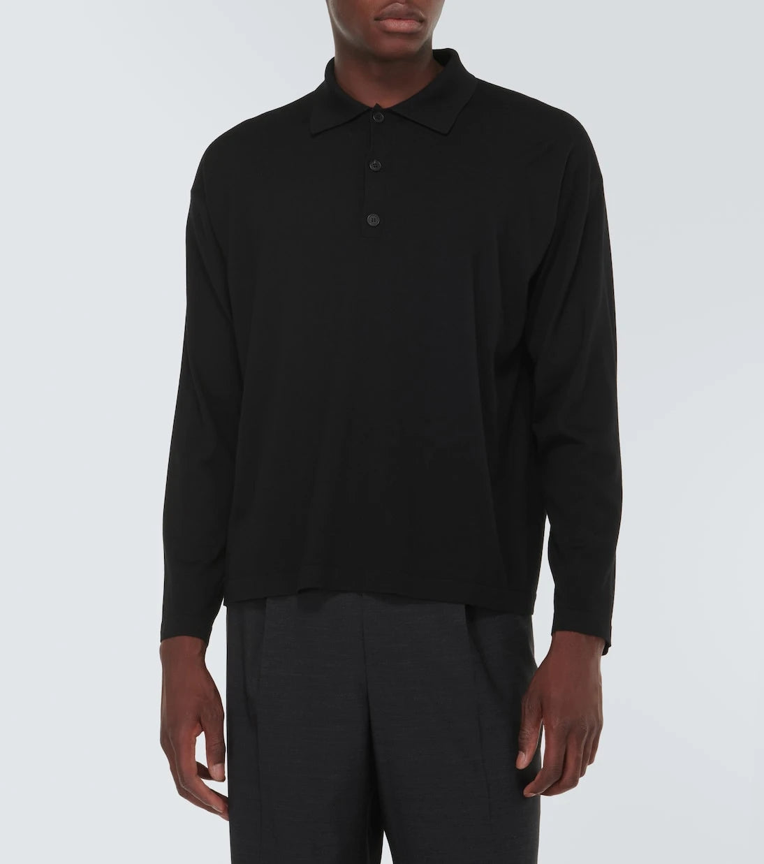 The Row - Djon wool polo sweater