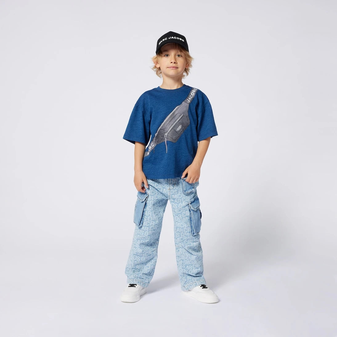 Marc Jacobs Kids - Logo cargo jeans