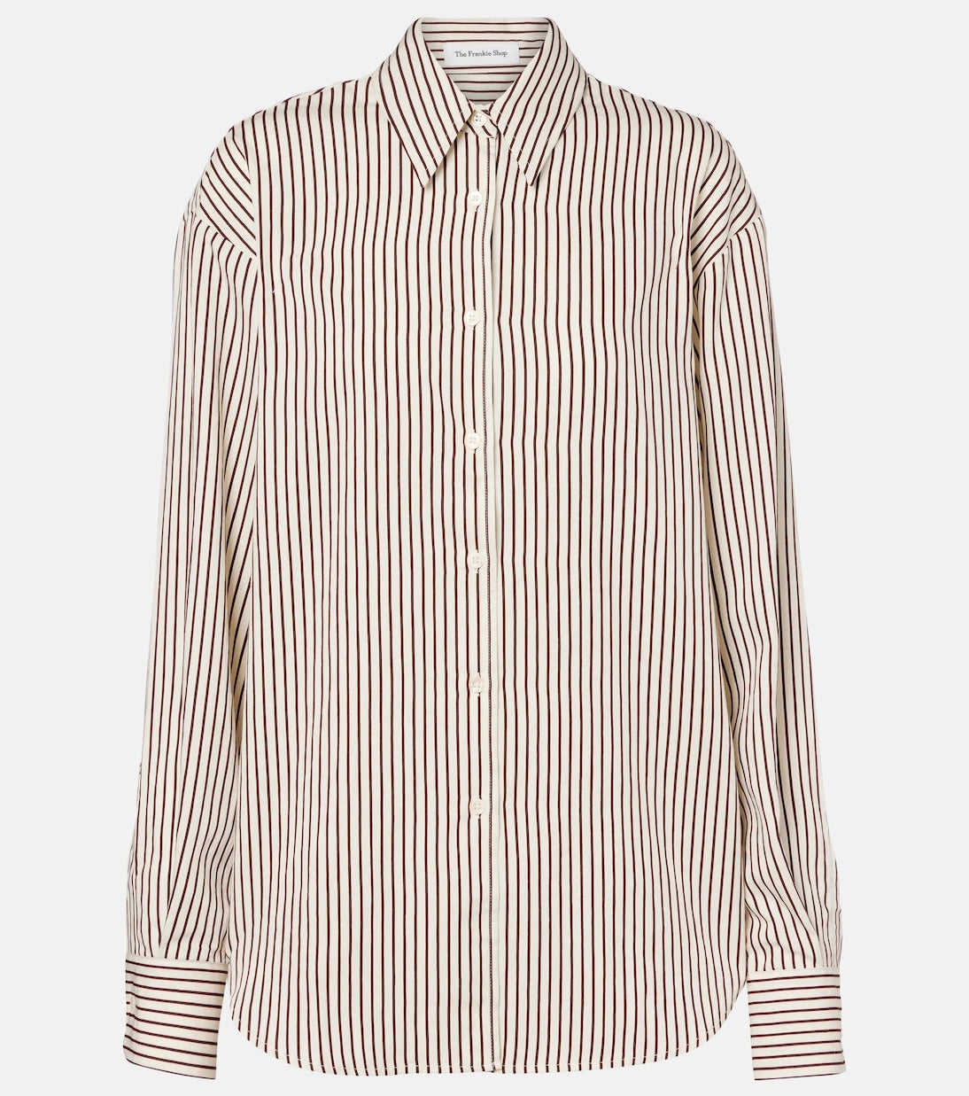 The Frankie Shop - Peri striped poplin shirt