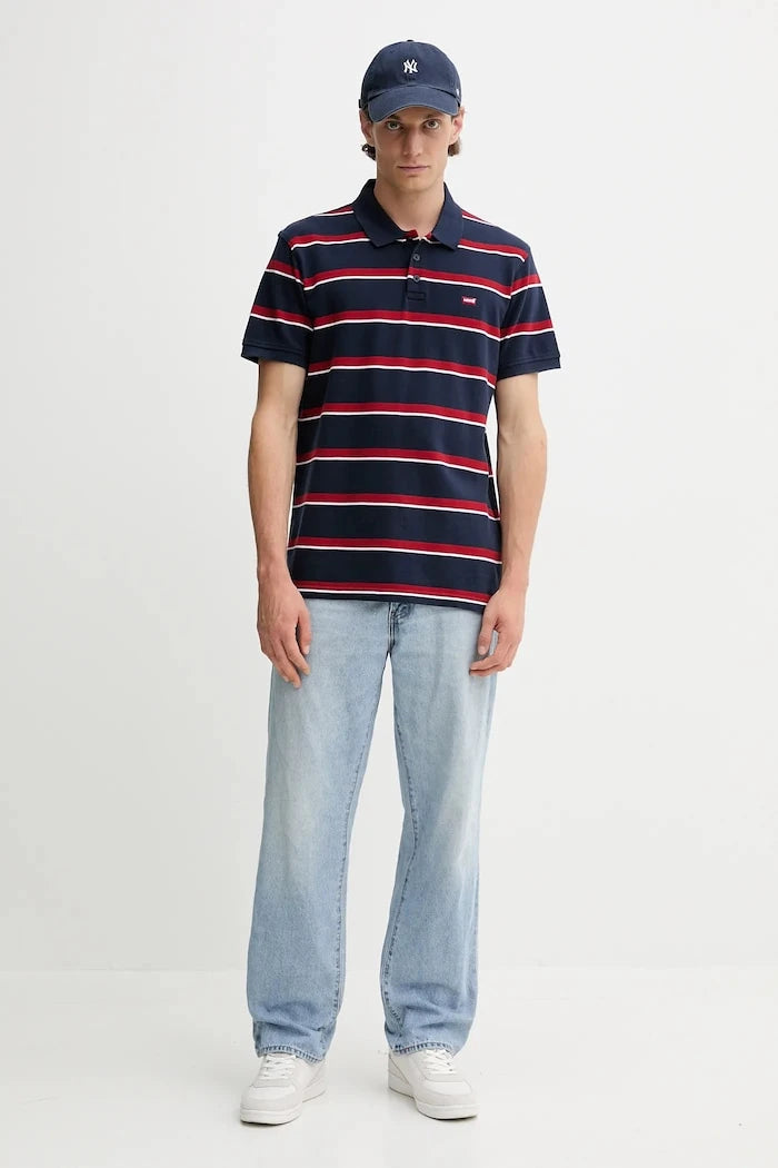 Levi's Yakalı Pamuklu Tişört