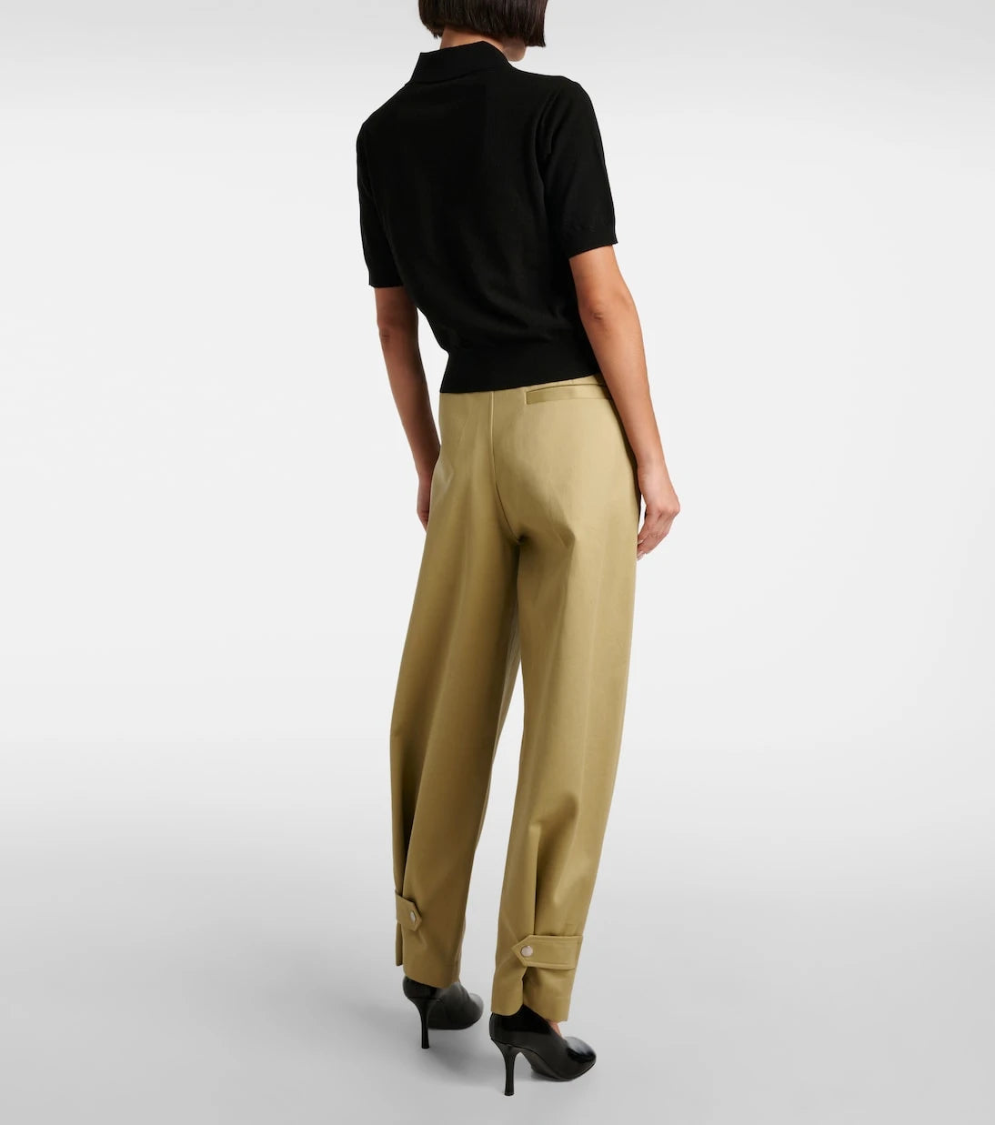 Burberry - Cotton-blend polo shirt