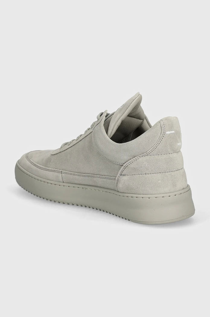 Filling Pieces Low Top Suede All Grey Süet Sneakers