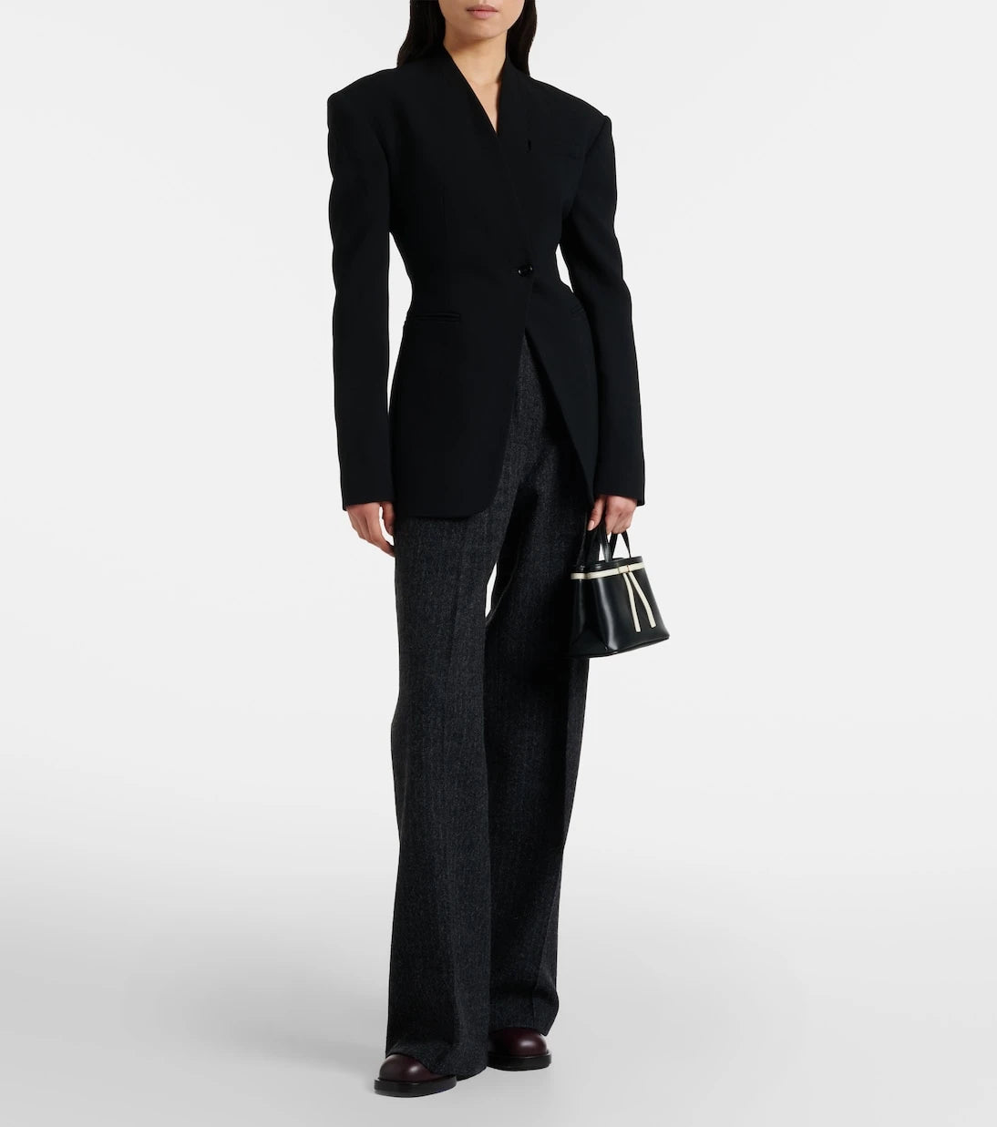 Ferragamo - Bow Mini leather top-handle bag
