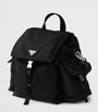 Re-Nylon and Leather Explore Backpack