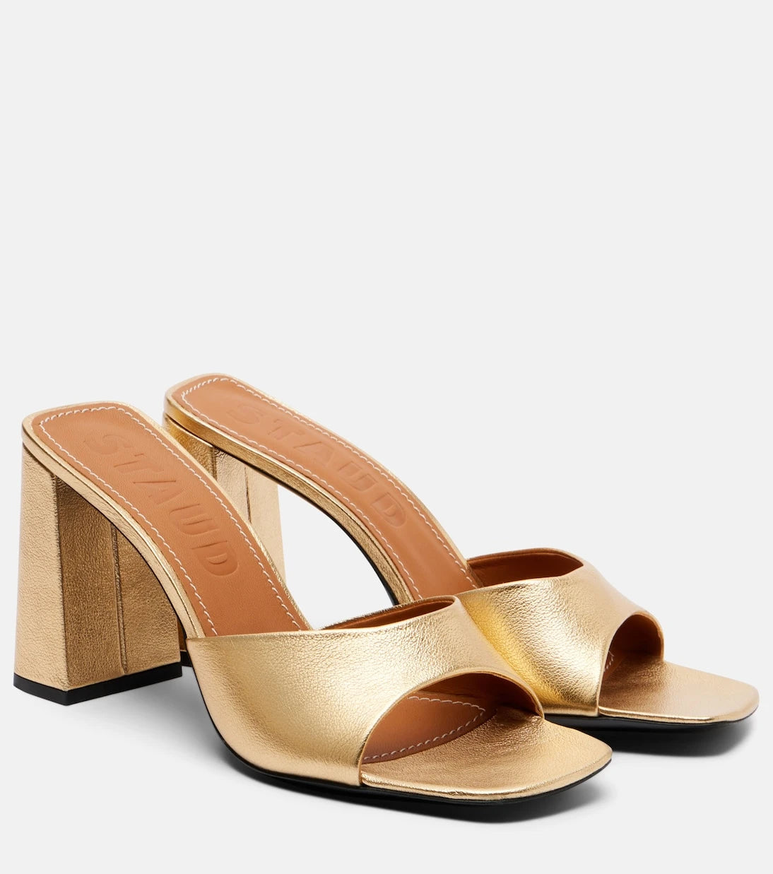 Staud - Sloane leather mules