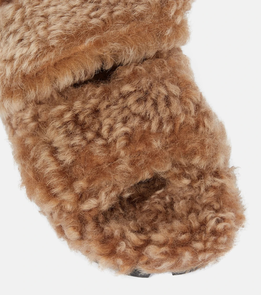 Miu Miu - Shearling sandals