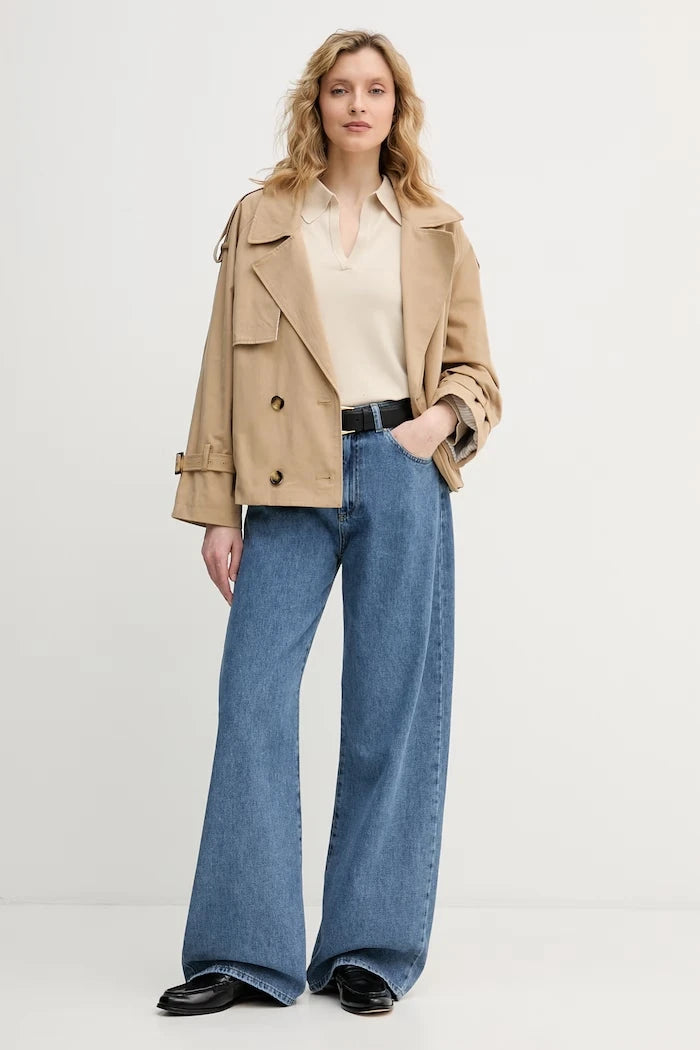 United Colors of Benetton wide leg kadın kot pantolon