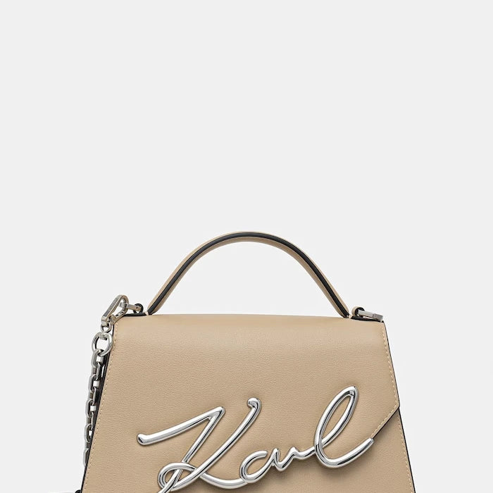 Karl Lagerfeld kadın deri crossbody çanta K/SIGNATURE