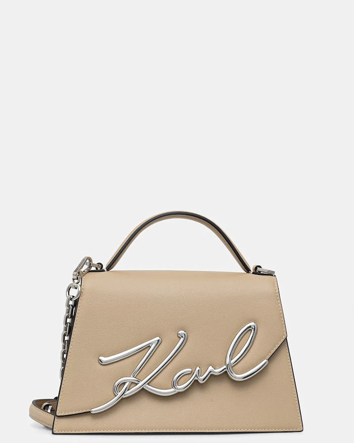 Karl Lagerfeld kadın deri crossbody çanta K/SIGNATURE