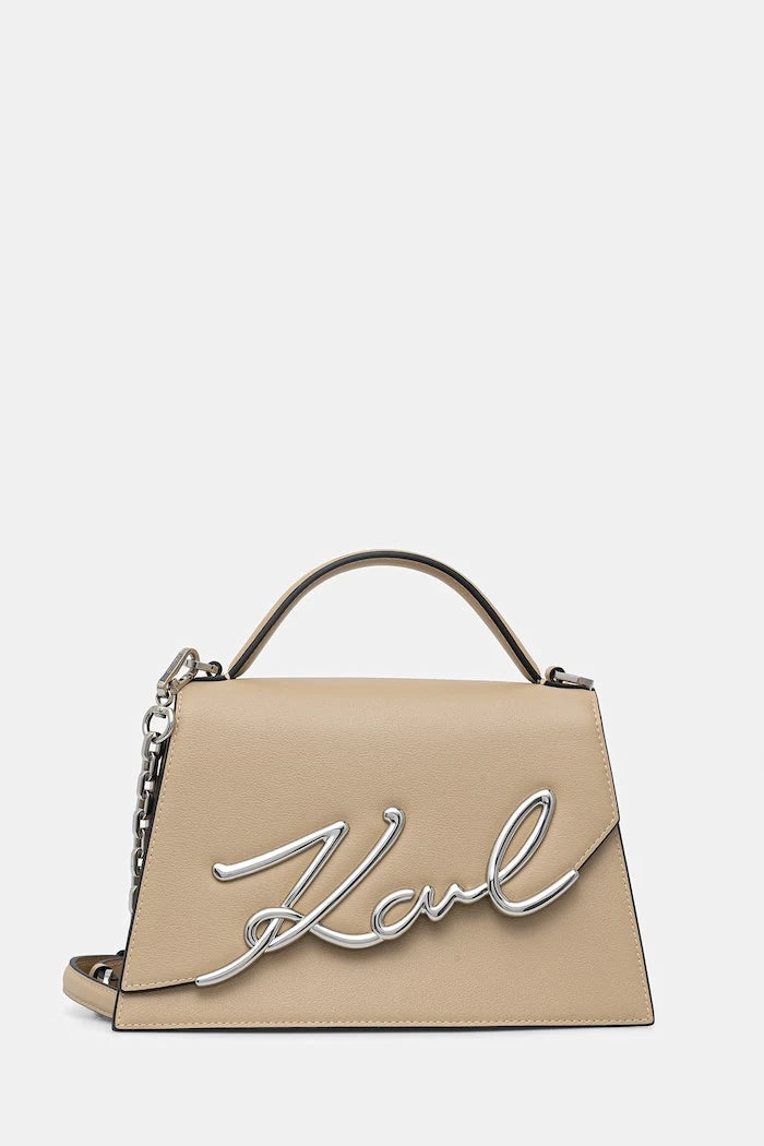 Karl Lagerfeld kadın deri crossbody çanta K/SIGNATURE
