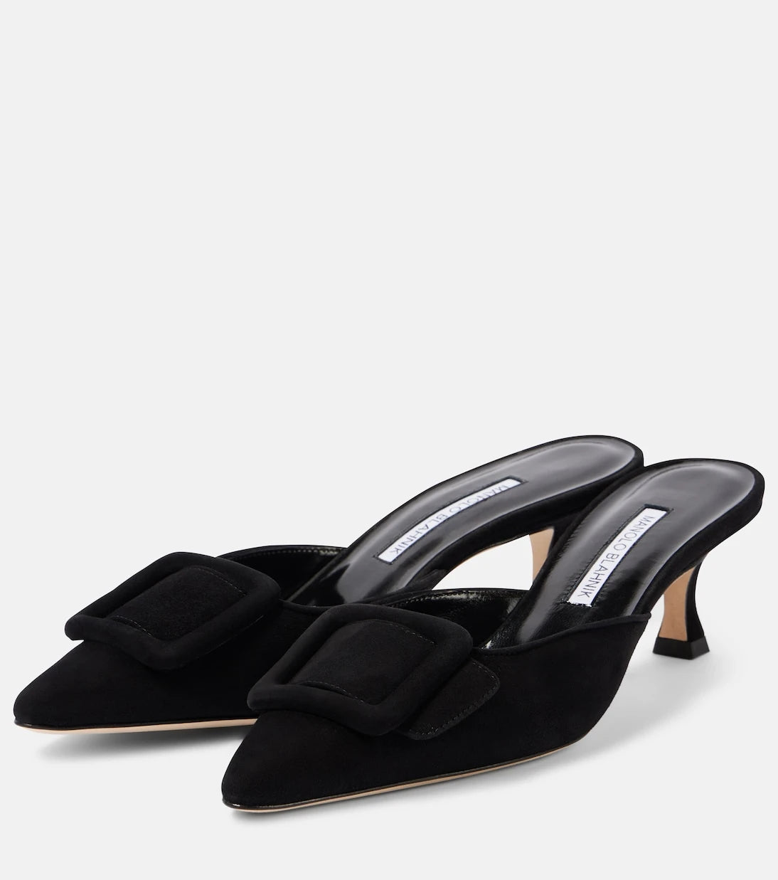 Manolo Blahnik - Maysale 50 suede mules