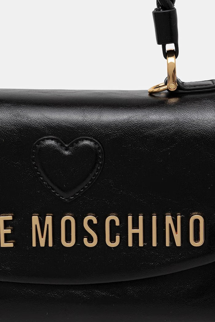 Love Moschino kadın deri crossbody çanta