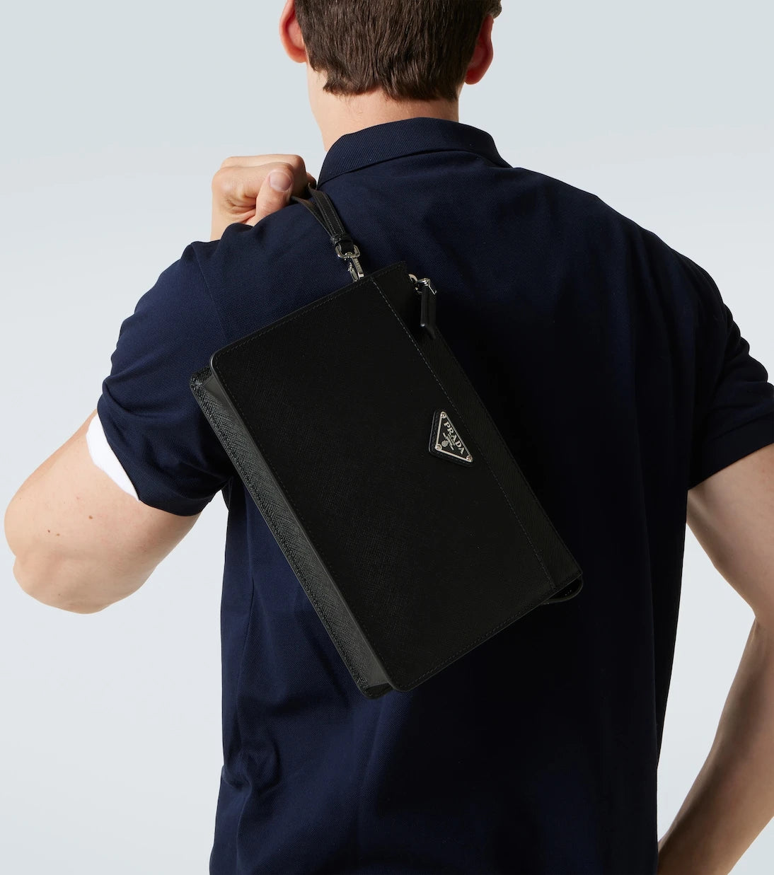 Prada - Saffiano leather pouch