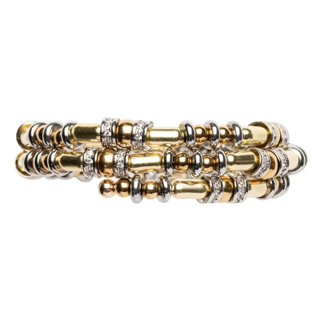 Sigal - Disc Bracelet | Gold/Silver