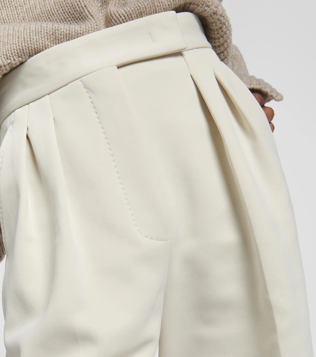 Max Mara - Zinnia jersey wide-leg pants