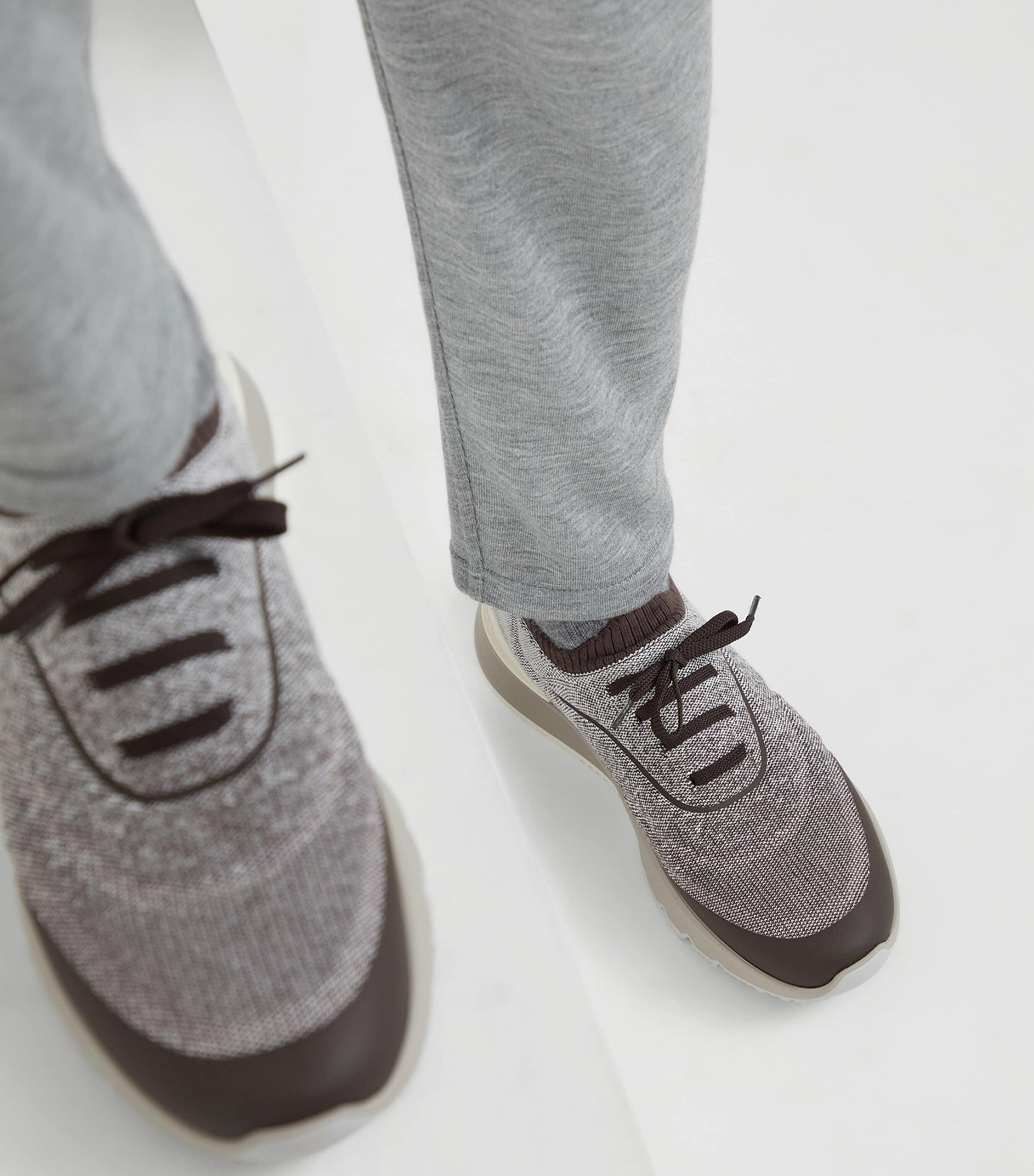 Brunello Cucinelli Cotton-Knit Running Shoes