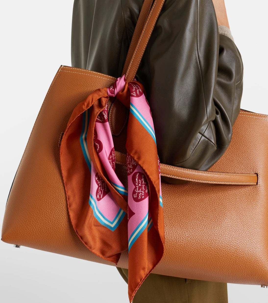 Max Mara - Printed silk twill scarf