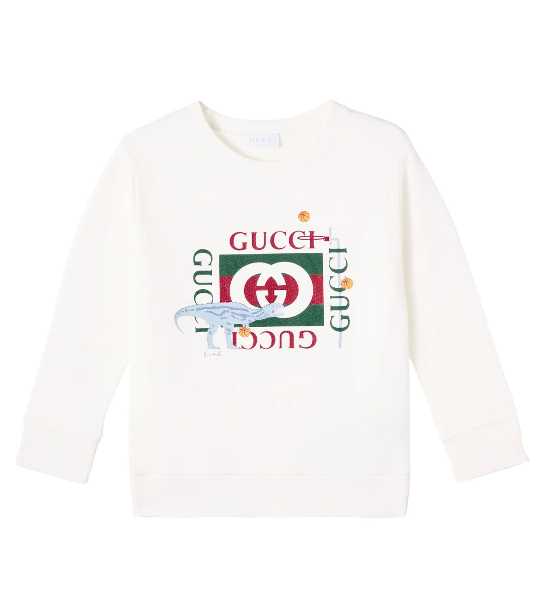Gucci Kids - Double G cotton jersey sweater