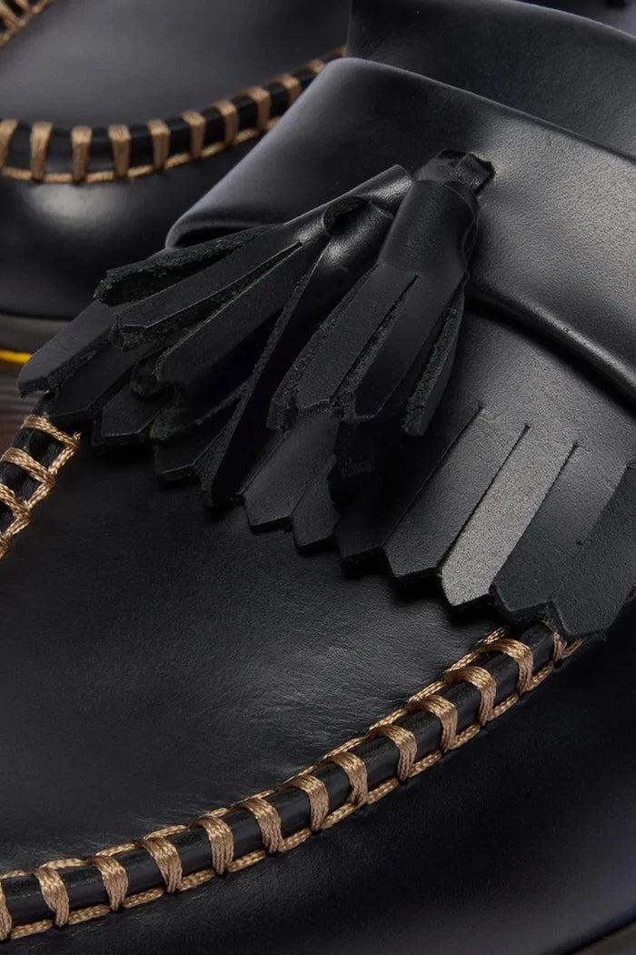 Dr. Martens чехли сабо дамски от кожа Adrian Mule