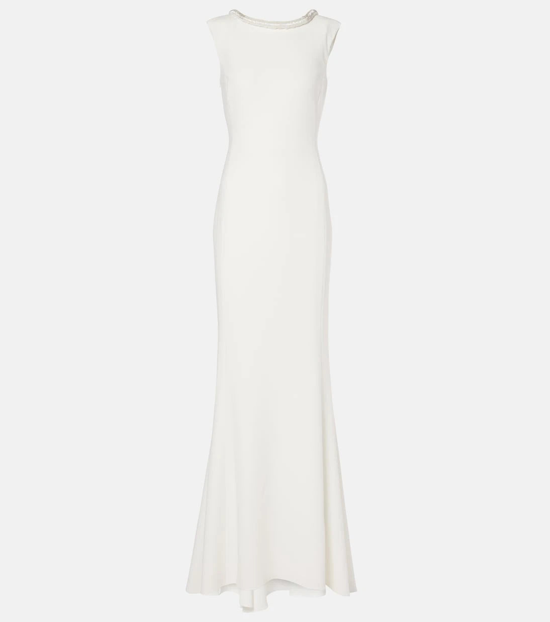 Max Mara - Bridal Corsica embellished cady gown