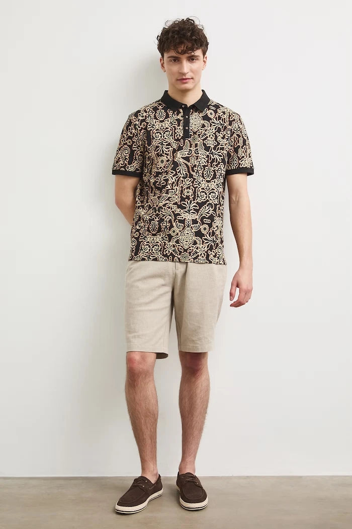 Medicine pamuklu yakalı erkek tişört