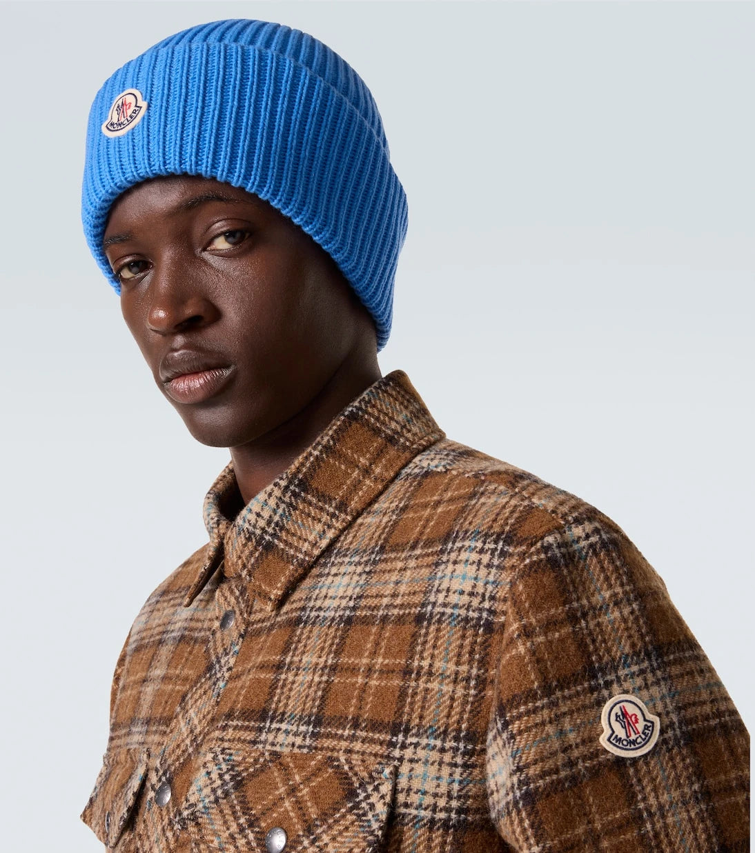 Moncler - Logo wool and cashmere beanie
