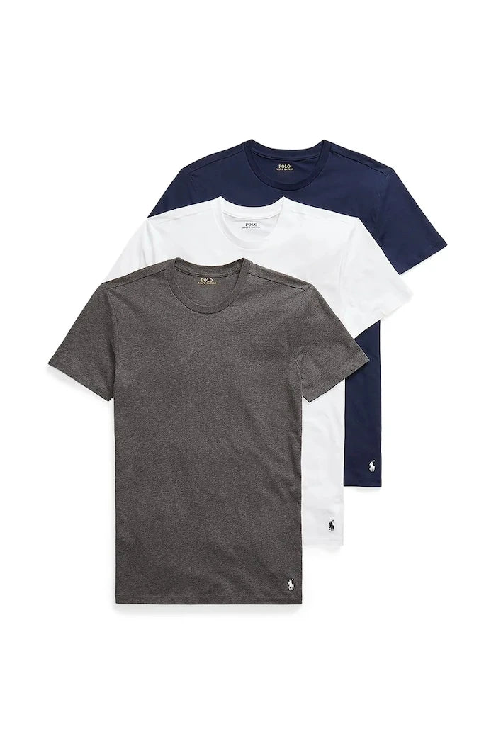 Polo Ralph Lauren тениска basic мъжка от памук 3 броя