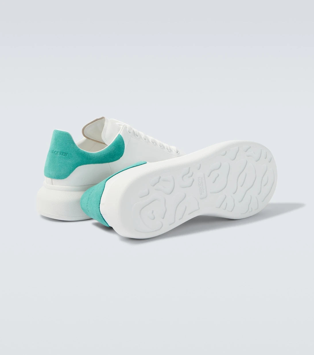 McQueen - Oversized leather sneakers