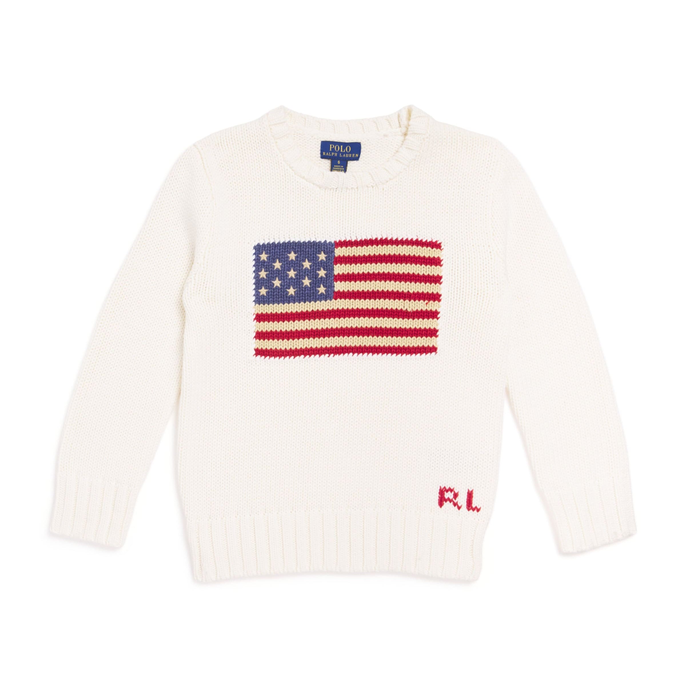 Ralph Lauren Kids American Flag Sweater (6-14 Years)