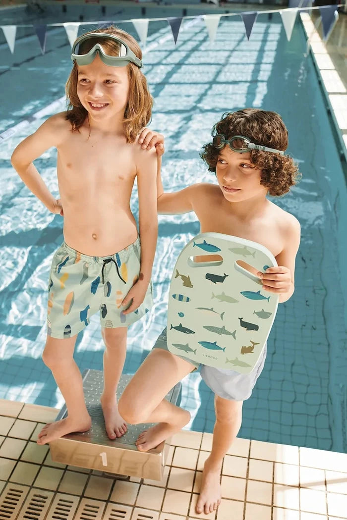 Liewood Çocuk Duke Printed Board Shorts Yüzme Şortu