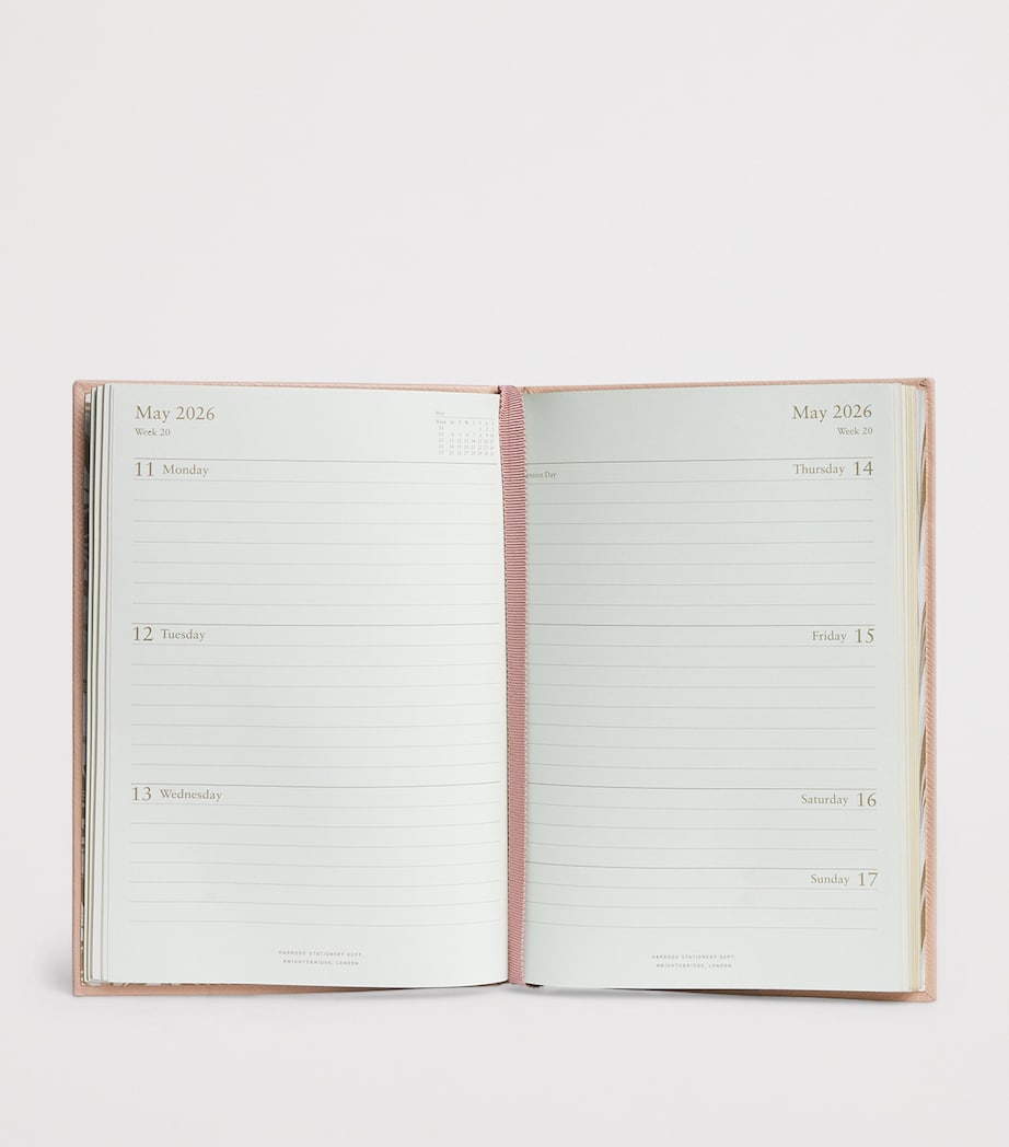 Leather A5 Diary 2026