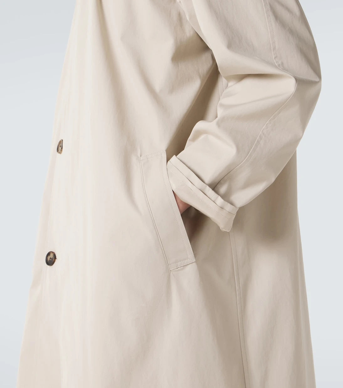 The Row - Nivara cotton poplin coat