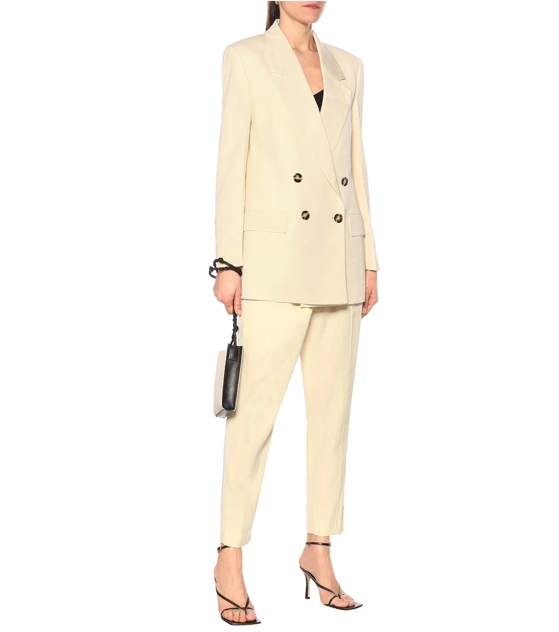 Proenza Schouler - Kruvaze gabardin blazer