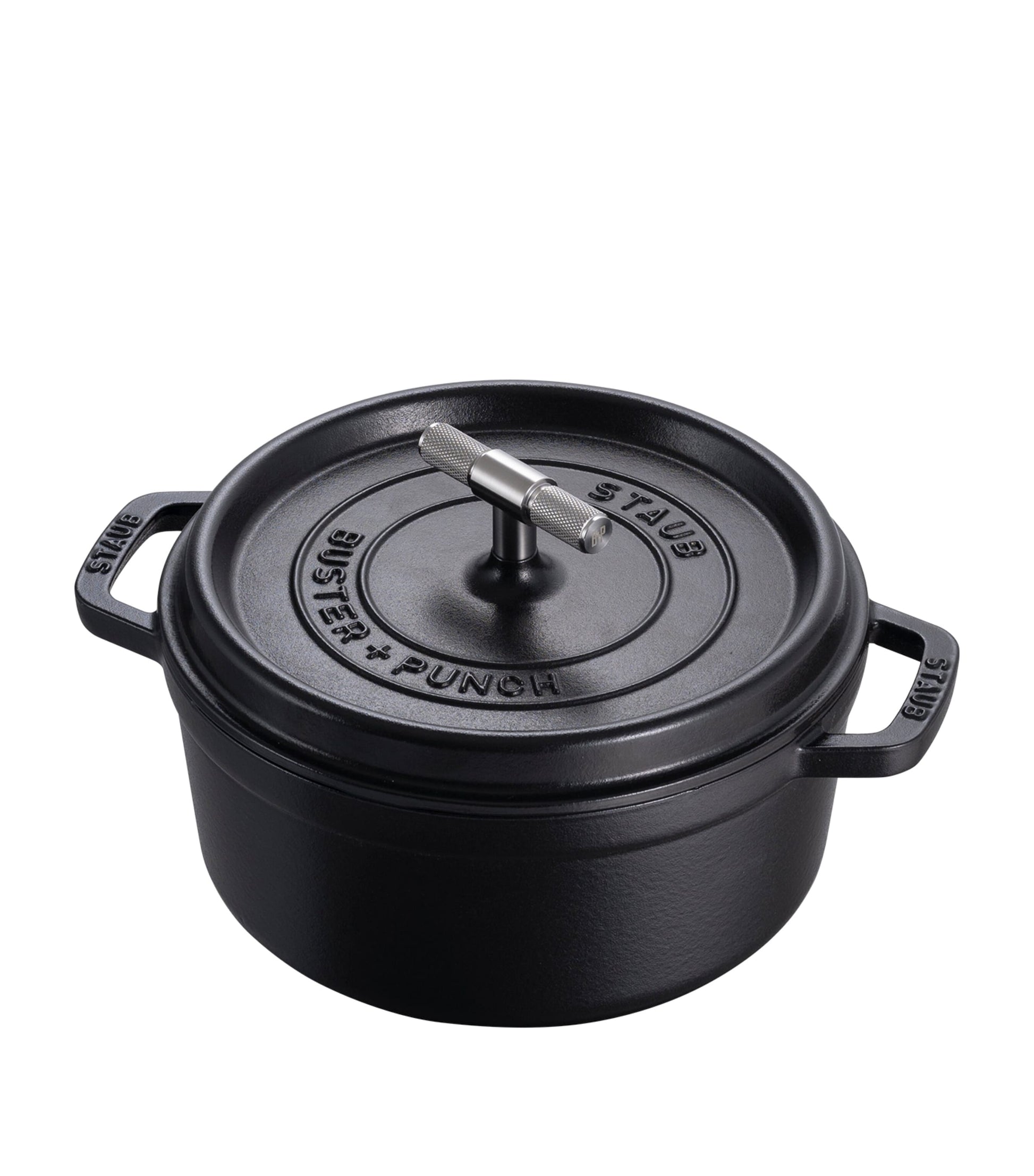 Staub x Buster + Punch Cocotte with Steel Knob (24cm)