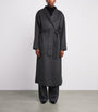 Almada Label Grey Wool-Cashmere Mara Wrap Coat