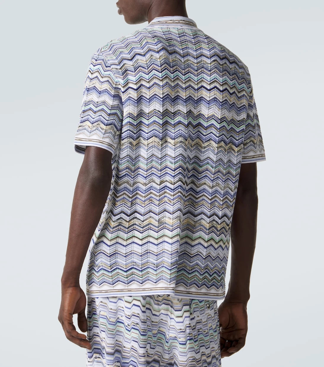 Missoni - Zigzag cotton polo shirt
