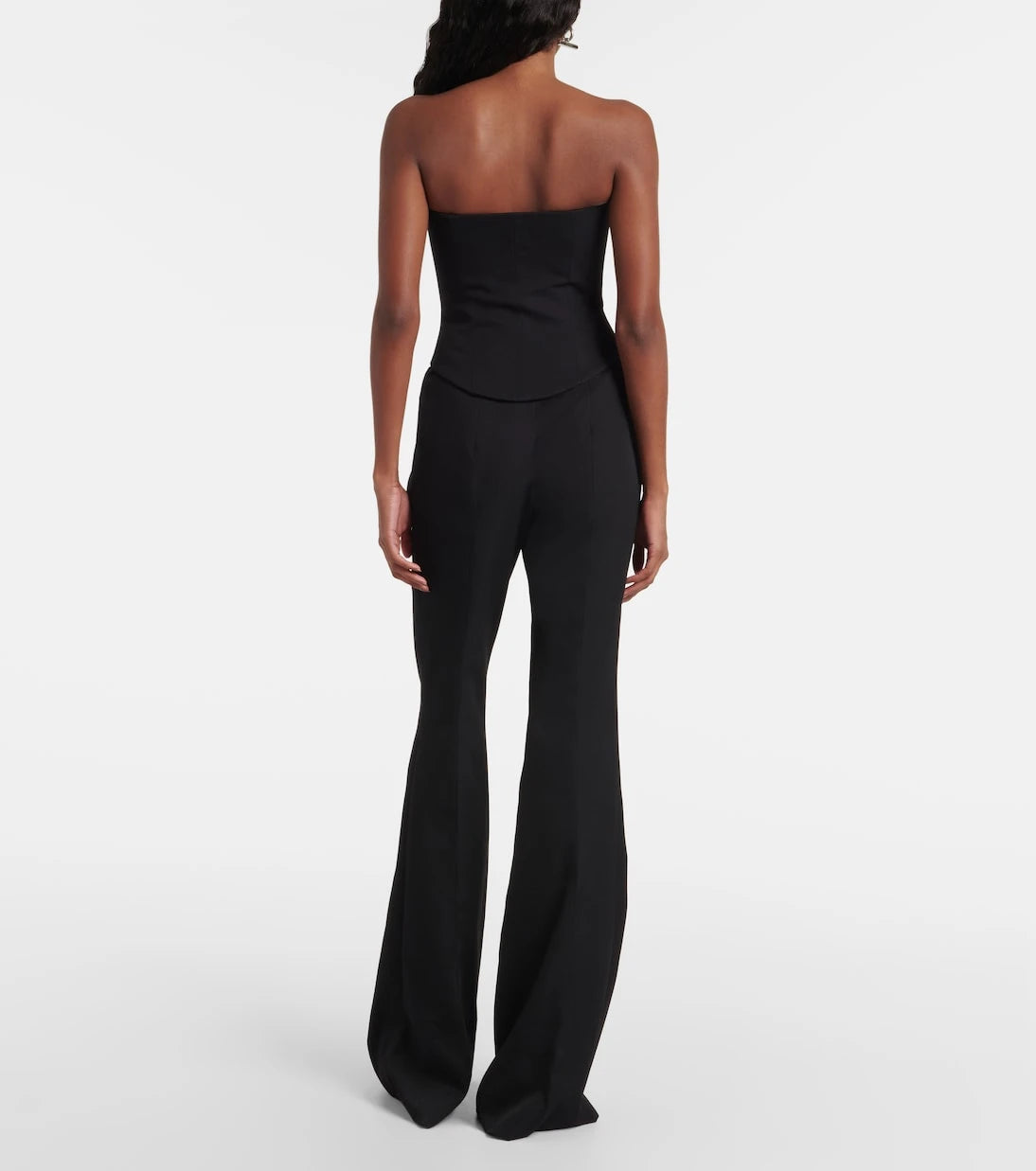 McQueen - Wool corset top