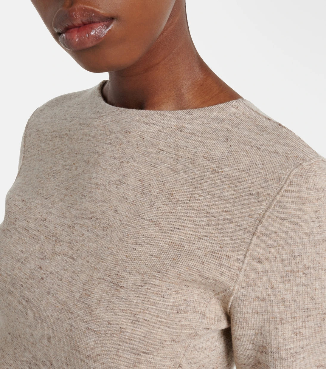 Loro Piana - سترة كارديجان من مزيج الكشمير والصوف والكتان طراز Willow