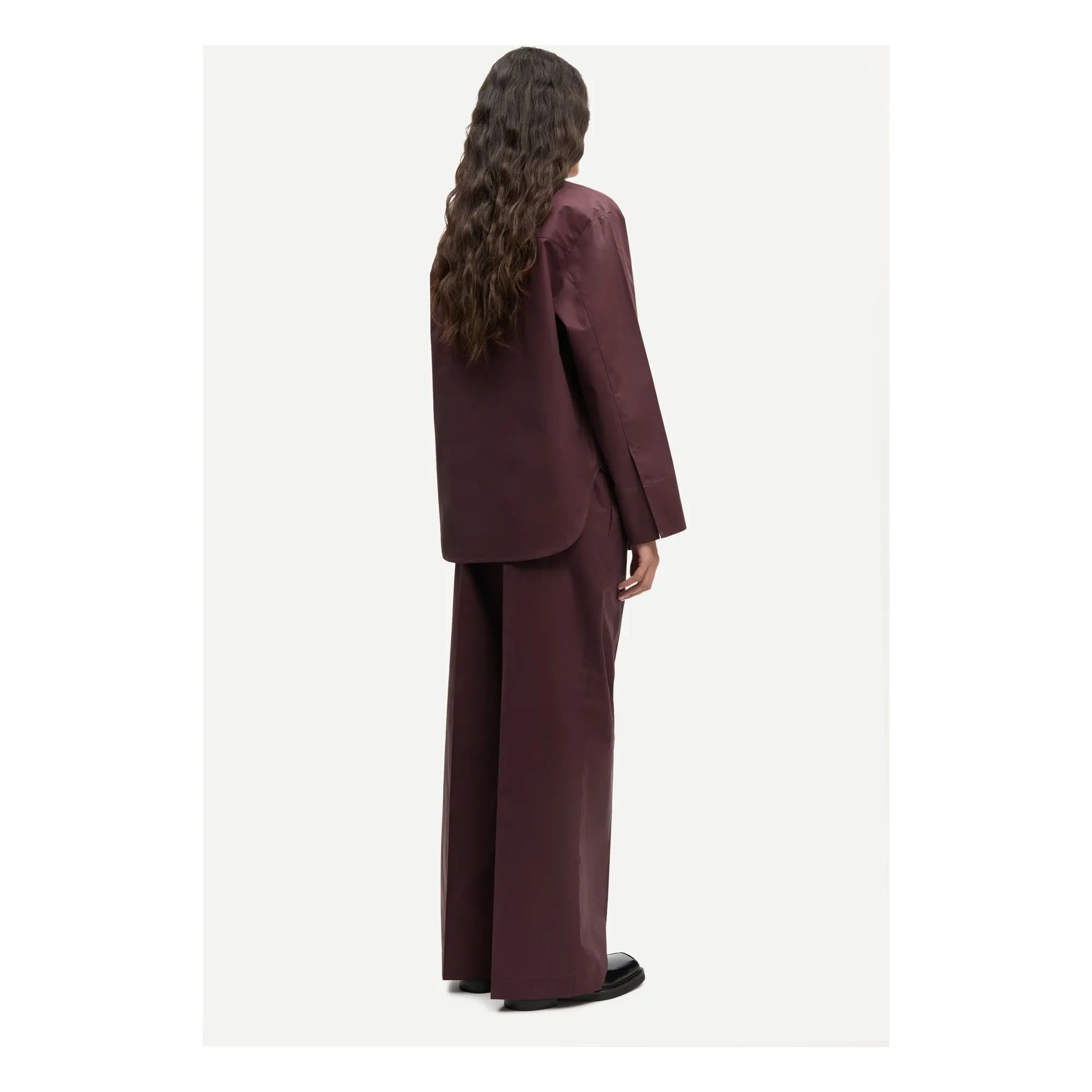 Samsoe Samsoe - Sajulio organic cotton pants | Brown