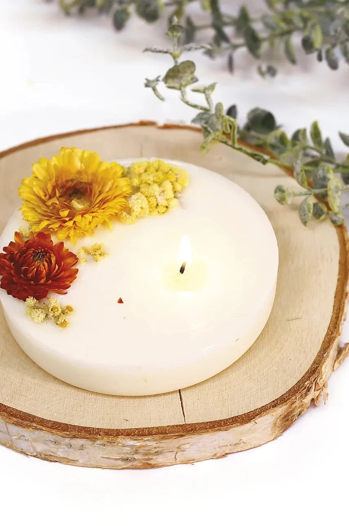 Graine Creative Bougie Florale DIY Kokulu Mum Seti