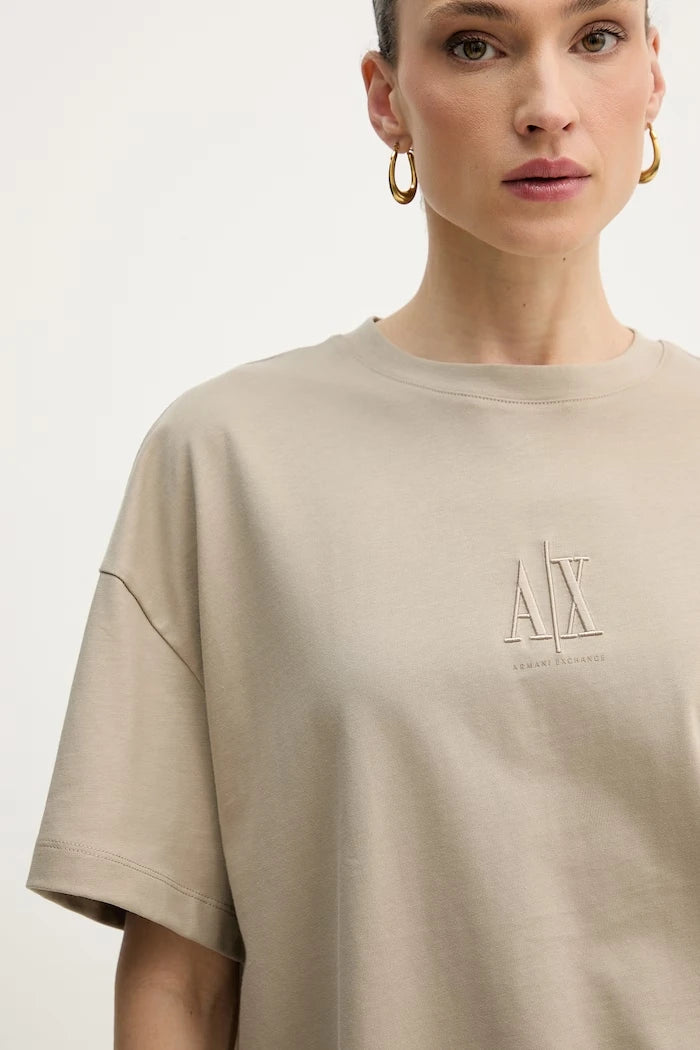 Armani Exchange kadın pamuklu tişört