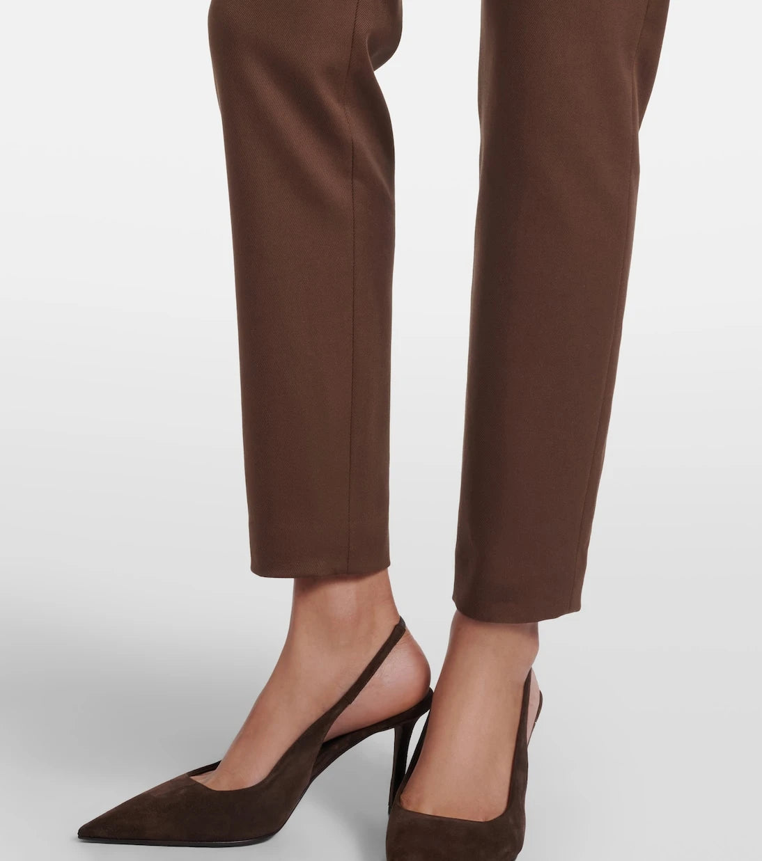 Brunello Cucinelli - Cotton-blend slim pants