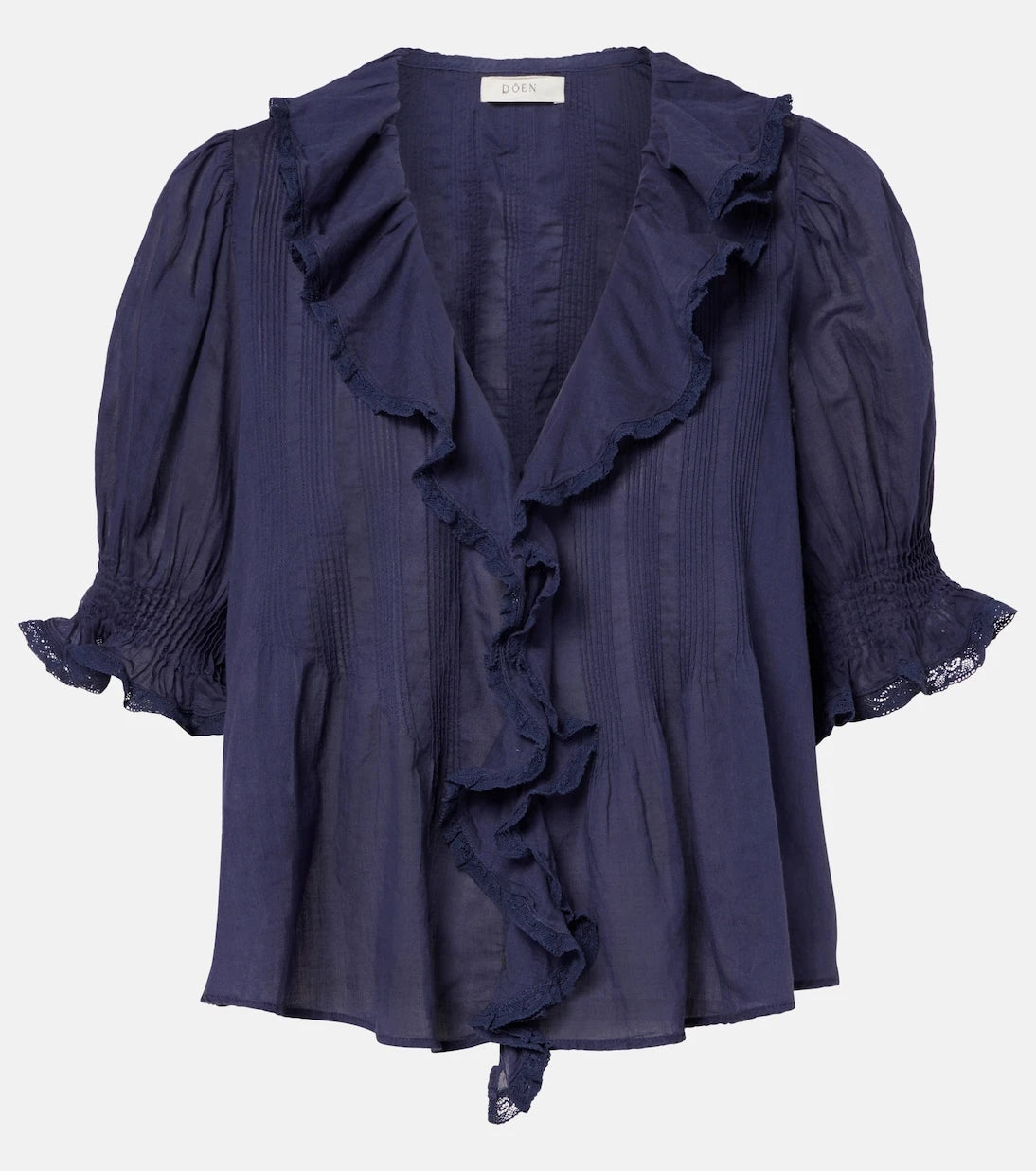 Dôen - Henri cotton voile top