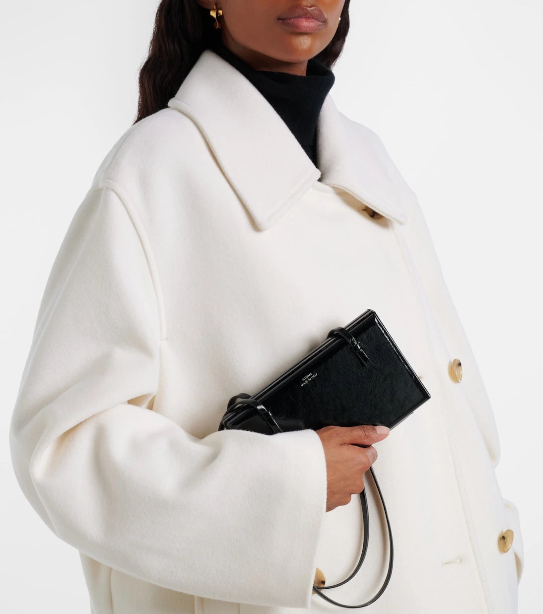 Toteme - Cocktail leather shoulder bag