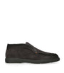 Suede Detroit High-Top Loafers