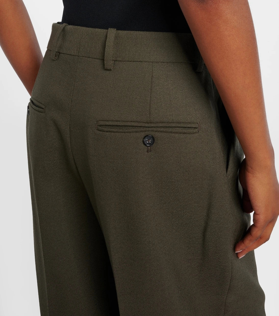 Toteme - Wool-blend wide-leg pants